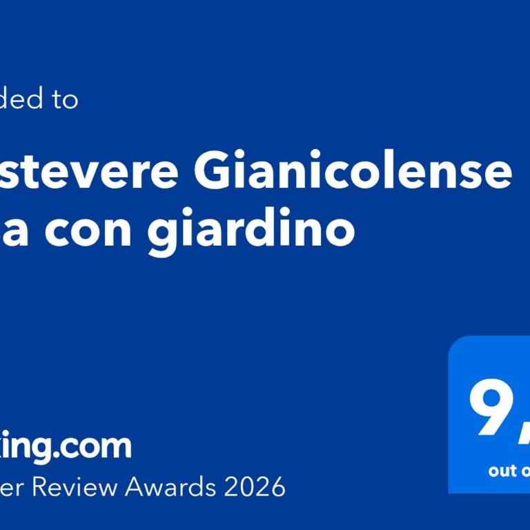 Trastevere Gianicolense casa con giardino - Appartamento con 1 Camera da Letto - 2