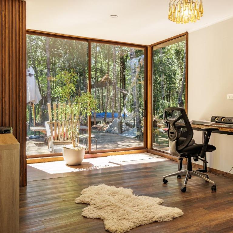 Refugio Los Coigues Casa en bosque con tinaja - Three-Bedroom House - 8