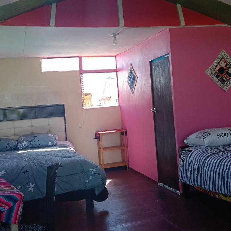 Uros Lodge Lover - Habitación Doble - 2 camas - 2