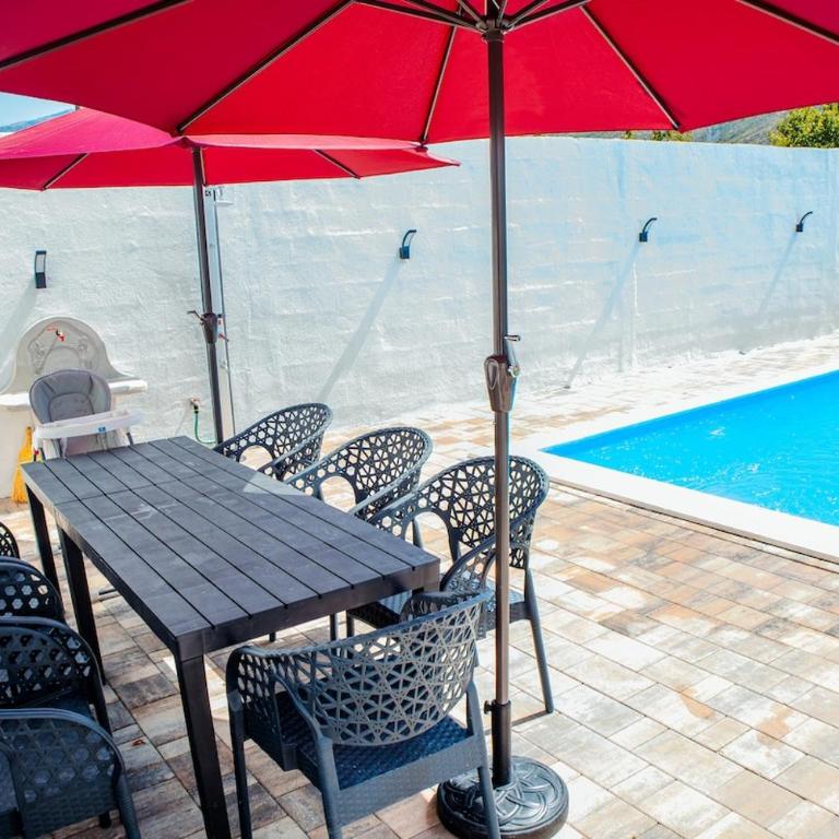 Plava villa swiming pool with house - Three-Bedroom Villa - 5