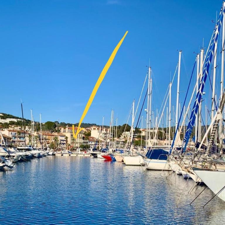 Port de Bandol, direct mer, Gd conft, Clim, garage - Three-Bedroom Apartment - 2