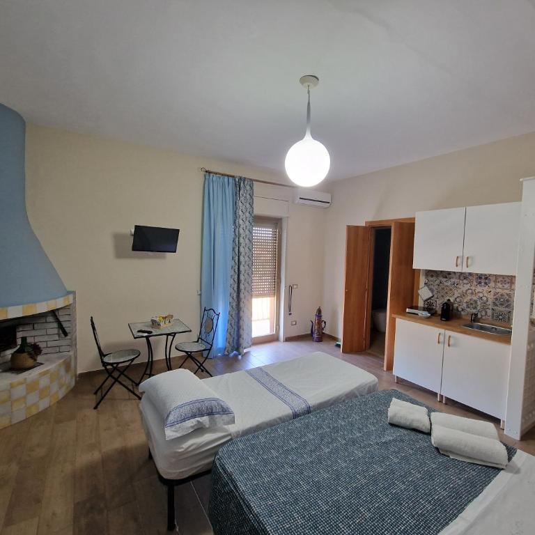 Namastè Apartments Agrigento - Camera Tripla con Bagno Privato - 10