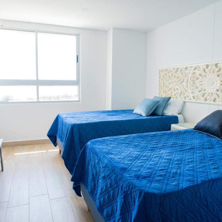 Apartamento familiar 2 Habitaciones, Vista Ciénaga Rooftop Piso 17 Cielo Mar Cartagena - Two-Bedroom Apartment - 19