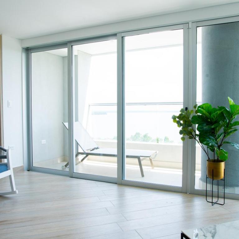 Apartamento familiar 2 Habitaciones, Vista Ciénaga Rooftop Piso 17 Cielo Mar Cartagena - Two-Bedroom Apartment - 12