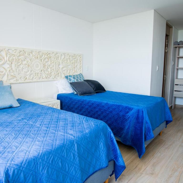 Apartamento familiar 2 Habitaciones, Vista Ciénaga Rooftop Piso 17 Cielo Mar Cartagena - Two-Bedroom Apartment - 20