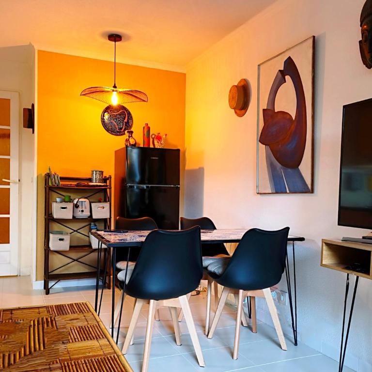 CANNES Appartement - terrasse, jardin prive, parking, piscine, climatisation - Appartement 1 Chambre - 4