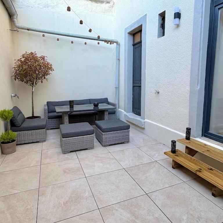 T2 design terrasse, Climatisé, Netflix - Appartamento con 1 Camera da Letto - 11