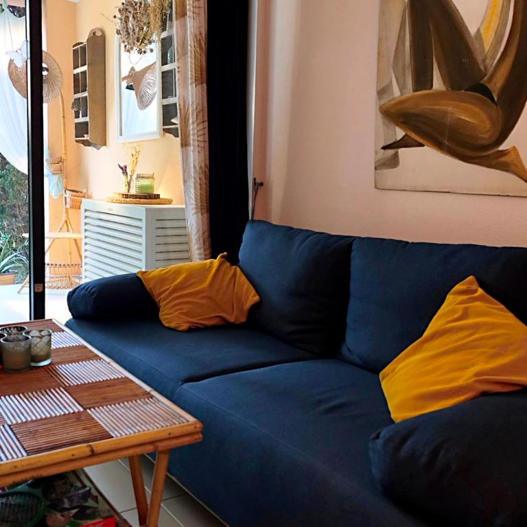 CANNES Appartement - terrasse, jardin prive, parking, piscine, climatisation - Appartement 1 Chambre - 11