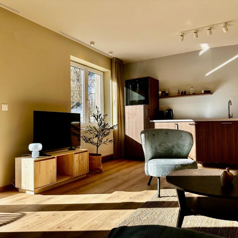 Berghaus Wanderlust - Apartment mit 3 Schlafzimmern und Balkon - 11