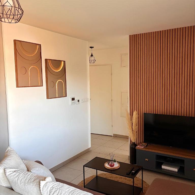 Appartement élégant avec terrasse & vue dégagée - Appartement 1 Chambre - 10