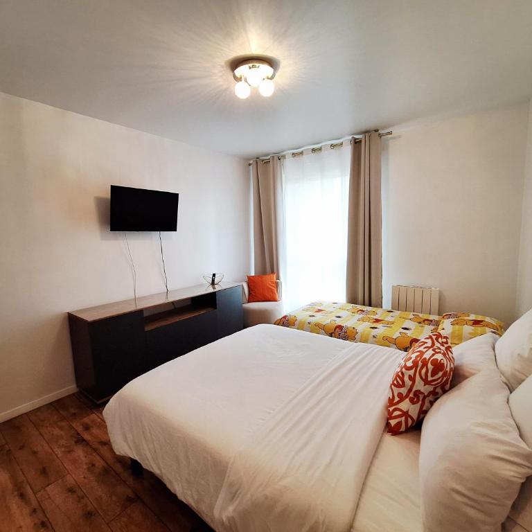 Studio ALPHA - non-smoking studio - 3min by train to Disney OR 30min walk - 5min walk to "Val d'Europe" train station - Apartamento de 1 dormitorio - 7