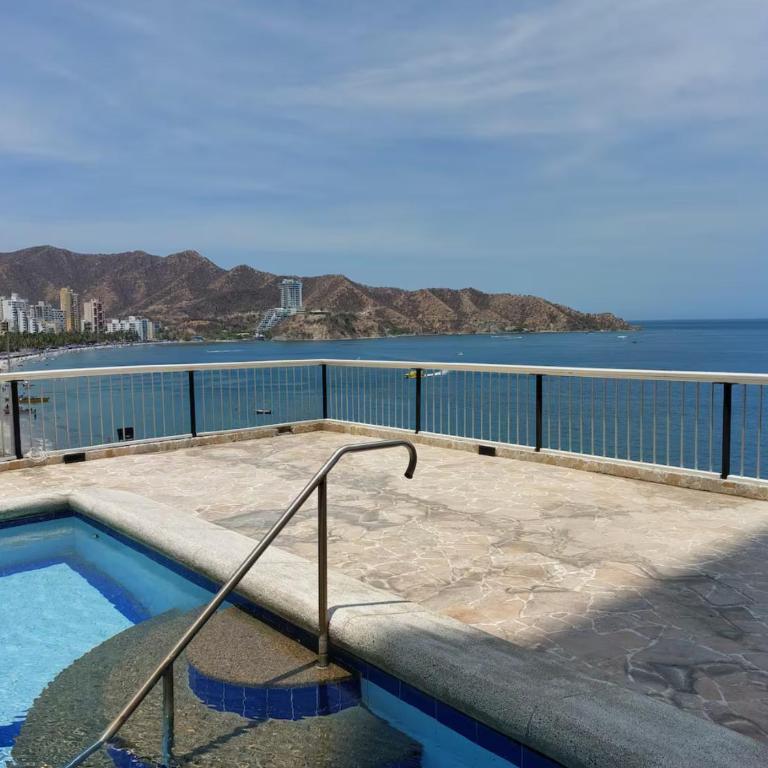 Ático en el último piso con vistas al mar! Impresionantes vistas - Two-Bedroom House - 19