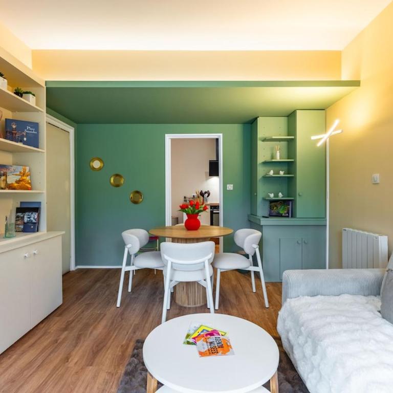 Le Nid de Rigny avec terrasse et place parking ext - Apartment mit 1 Schlafzimmer - 13