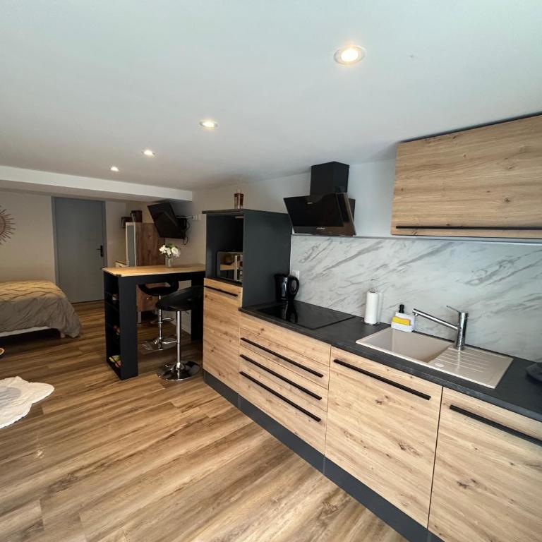 Studio aux pieds des stations, vélos, motos et rando - Appartement 1 Chambre - 3