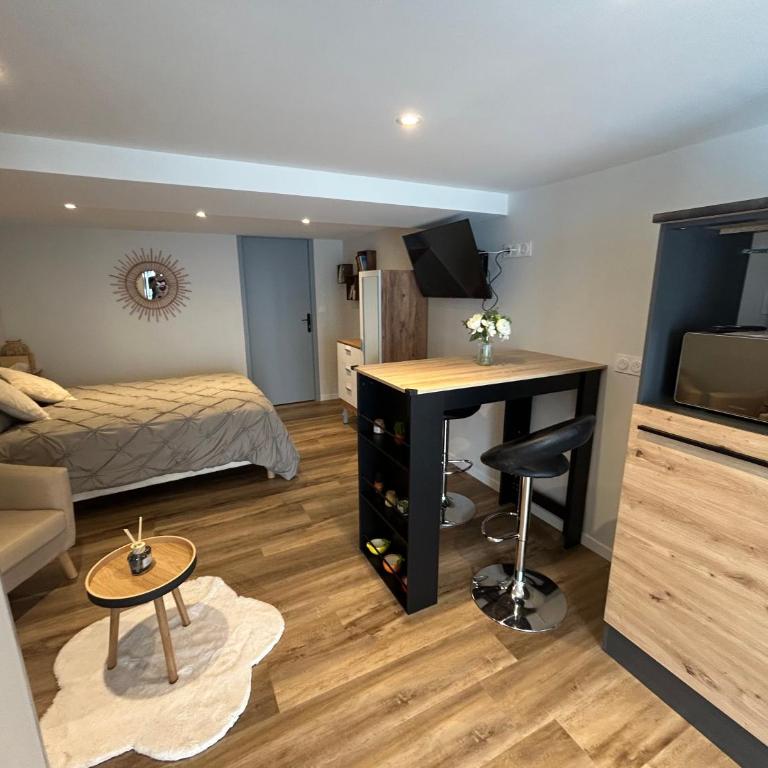 Studio aux pieds des stations, vélos, motos et rando - Appartement 1 Chambre - 1
