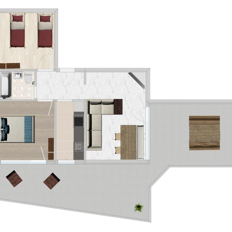3-room apartment with mountain views - Apartment mit 2 Schlafzimmern - 7