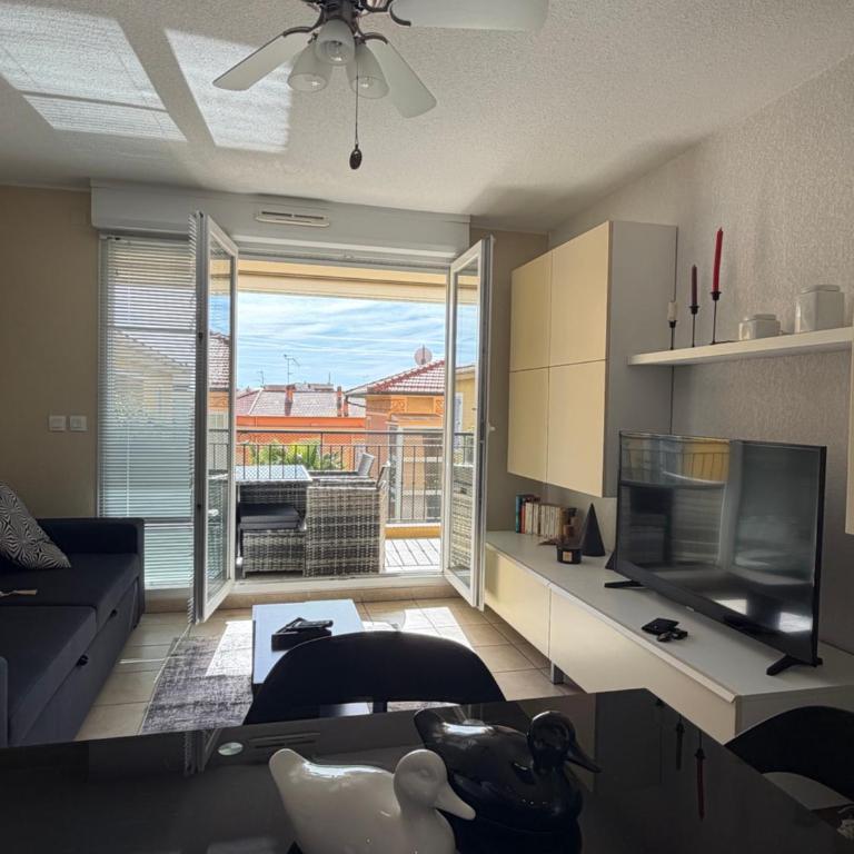 Bilocale Menton centro, terrazzo e parking privato - One-Bedroom Apartment - 5