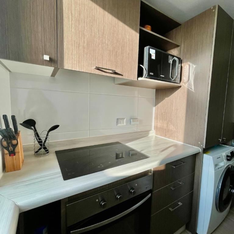 Moderno Departamento Céntrico con estacionamiento - Two-Bedroom Apartment - 11