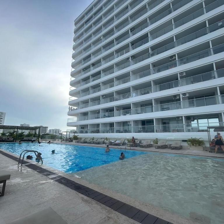 Apartamento Moderno vista al mar, Piscina, Jacuzzi, Sauna, Turco - One-Bedroom Apartment - 26