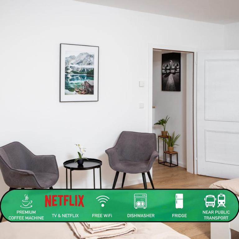 Stylish city apartment, close to the English Garden - Four-Bedroom Apartment - 1