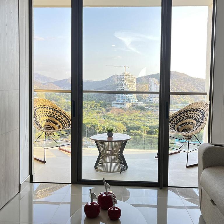 Loft de lujo con vista al mar, la sierra, terraza con piscina y jacuzzis - Apartamento de 1 dormitorio - 1