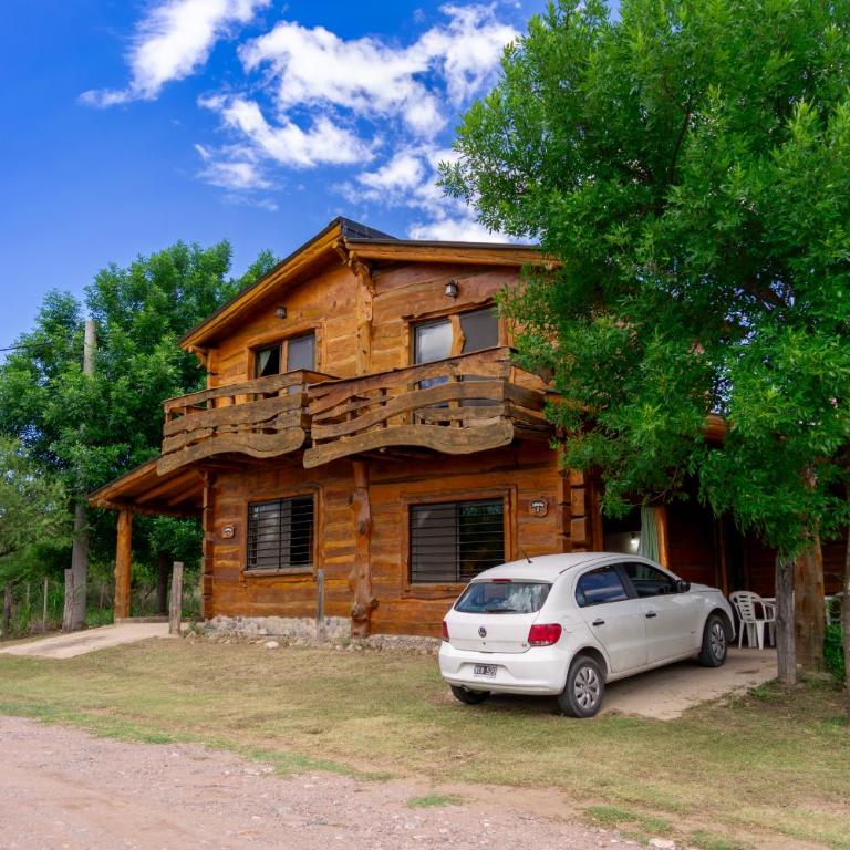 Cabañas en Santa Rosa de Calamuchita con pileta y parrilla - cerca del rio - Cabaña con vistas al jardín - 18