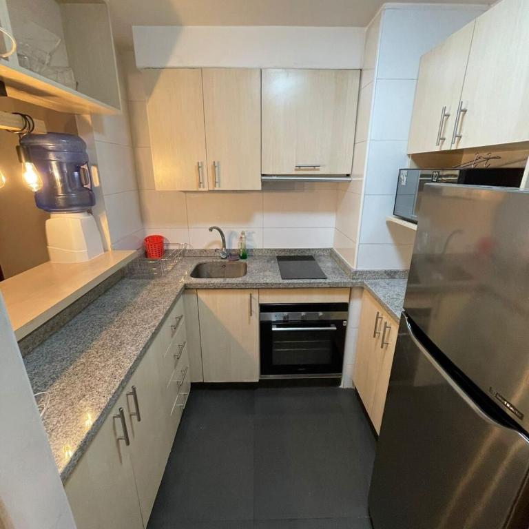 Hermoso departamento en Las Condes Mall Sports - One-Bedroom Apartment with Balcony - 2