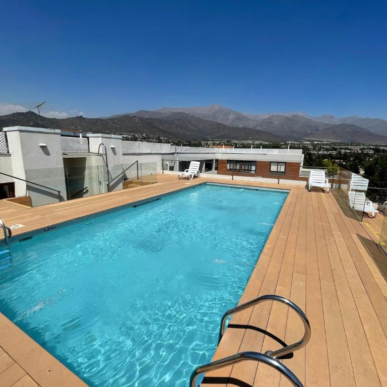 Hermoso departamento en Las Condes Mall Sports - One-Bedroom Apartment with Balcony - 6