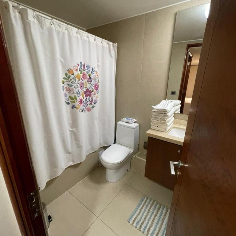 Hermoso departamento en Las Condes Mall Sports - One-Bedroom Apartment with Balcony - 17