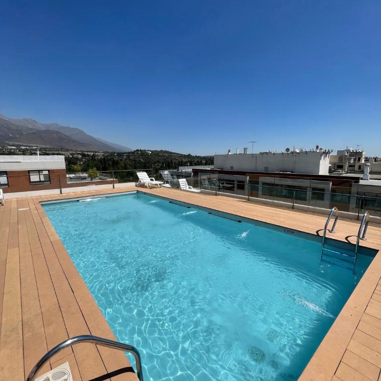 Hermoso departamento en Las Condes Mall Sports - One-Bedroom Apartment with Balcony - 22