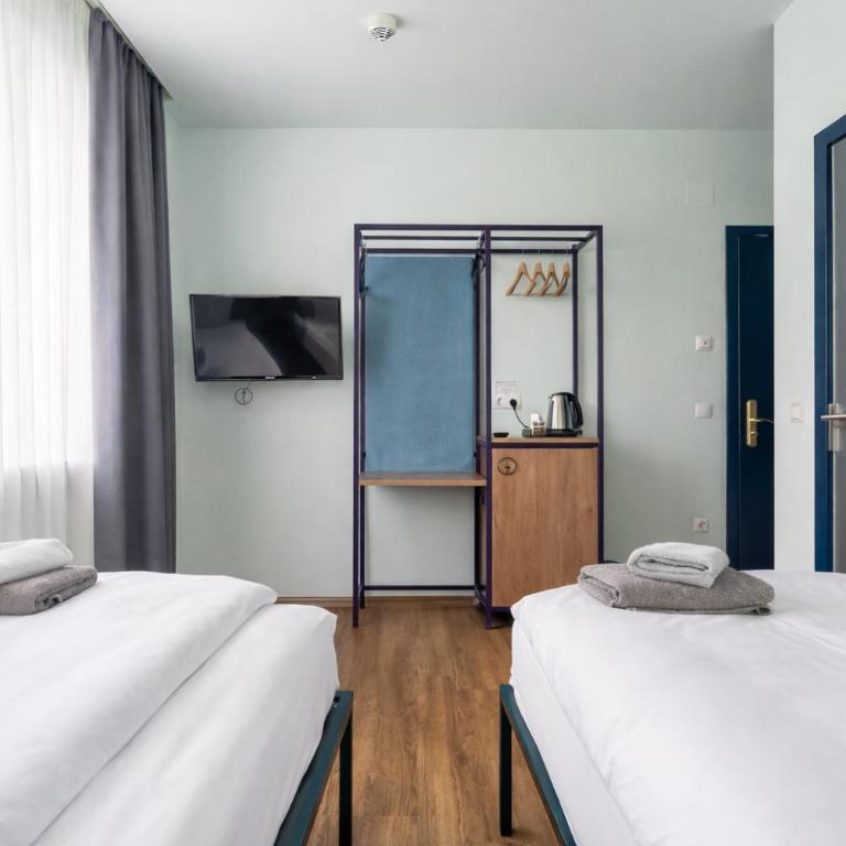 Das Schreder Hotel - Munich Free Parking - Camera Economy Doppia con Letti Singoli - 4