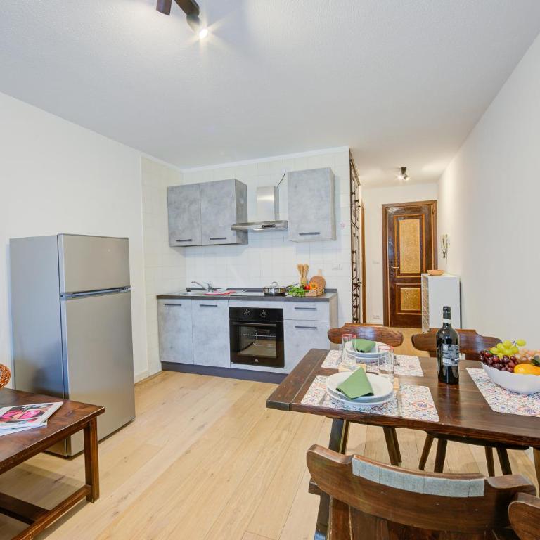 Studio Genzianella Ski In-Ski Out 100m - Happy Rentals - Monolocale con Balcone - 10