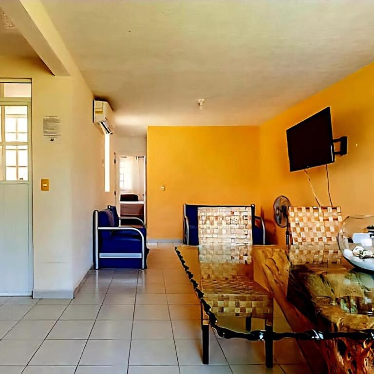 Departamento a Pie del Mar para familias y grupos Roku TV Wifi y mas Privada Puente del Mar - Apartamento de 2 dormitorios - 20