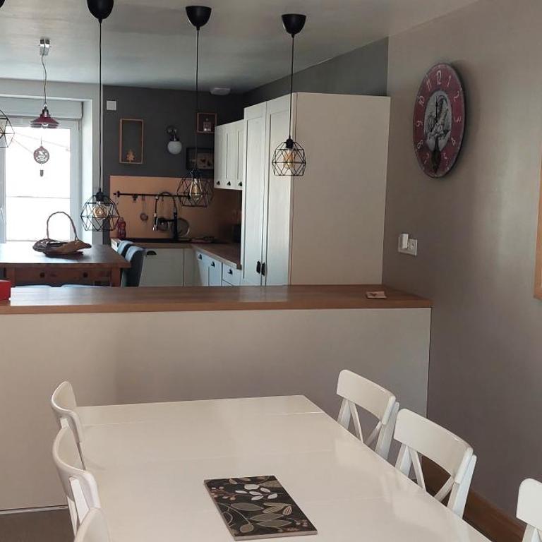 Spacieux duplex avec terrasse très apprécié des voyageurs au cœur de la Bresse - de 2 à 8 personnes - Apartment - 6