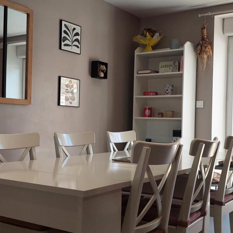 Spacieux duplex avec terrasse très apprécié des voyageurs au cœur de la Bresse - de 2 à 8 personnes - Apartment - 5