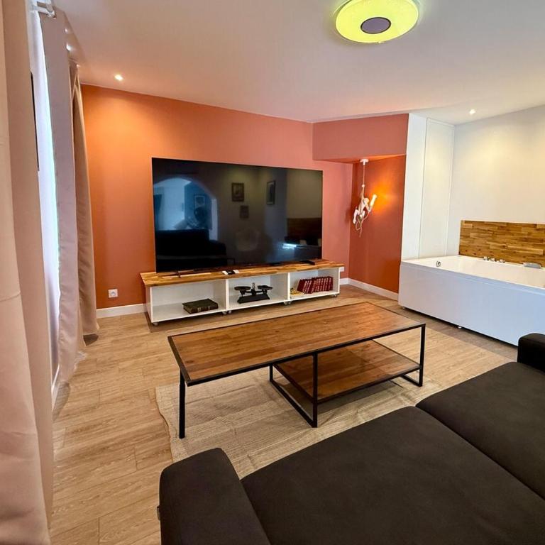 P01 Grand appartement proche gare cinéma jacuzzi RDC sur cour privative - Apartamento de 1 dormitorio - 2