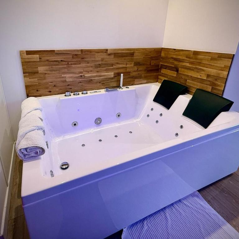 P01 Grand appartement proche gare cinéma jacuzzi RDC sur cour privative - Apartamento de 1 dormitorio - 15