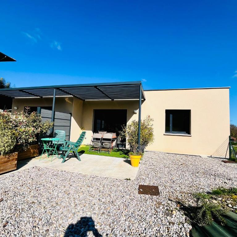 Gîte neuf au calme, RDC, Terrasse, Parking, 2 chambres, Clim - Appartement 2 Chambres - 16