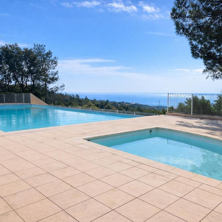 Les Terrasses Azur, Vue mer, Piscine et Tennis - Appartement 2 Chambres - 20
