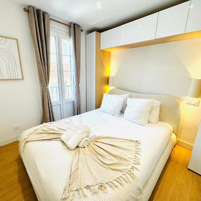 Repère des Artistes - central, 3mn from Beach, 10mn Palais, modern, AC, balcony - Appartement - 4