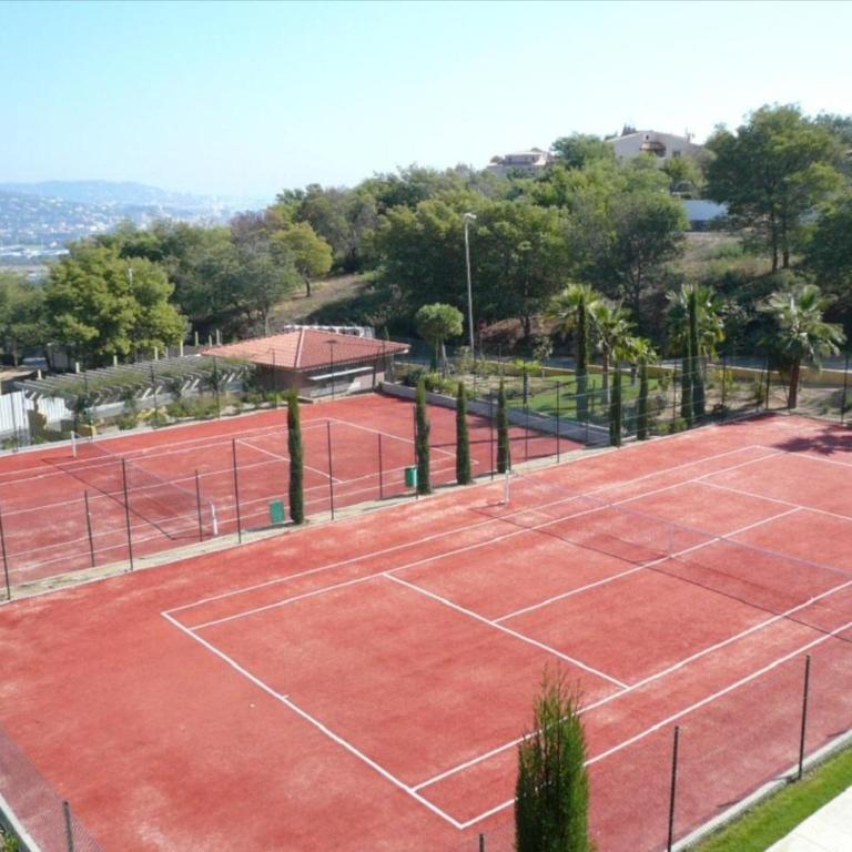 Villa Mimosa - Piscine, tennis, terrasse vue mer, clim, wifi - Apartment with Terrace - 17