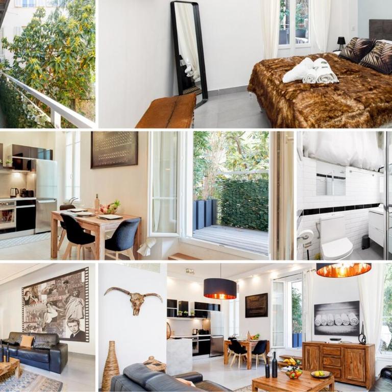 Le Cocon des Artistes - Coeur de Cannes - Spacieux - Terrasse - Clim - Apartamento - 13