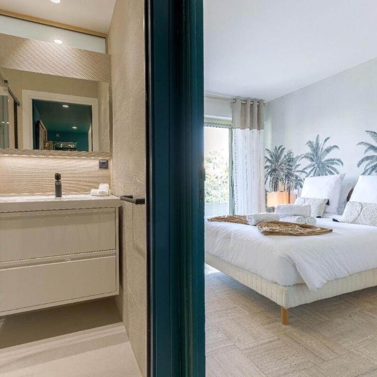 Reflets d'Azur - Vue mer, plage, neuf, moderne - Apartment - 32