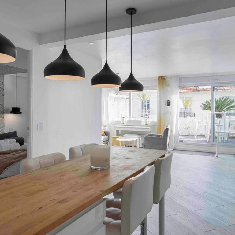 Cannes Bliss - 12mn à pied du Palais, 5mn plages, clim, terrasse - Apartamento de 2 dormitorios con terraza - 3