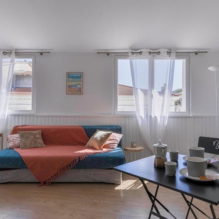 Studio André - Palais & plage, clim - Estudio - 10