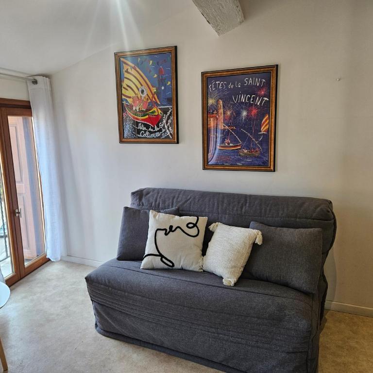 Grand studio mezzanine à 3min à pied de la plage - Apartment mit 2 Schlafzimmern - 4