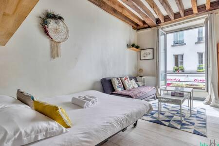Faubourg Du Temple 2 - CI - Pleasant, light-filled Parisian studio - 2p - Appartement - 9