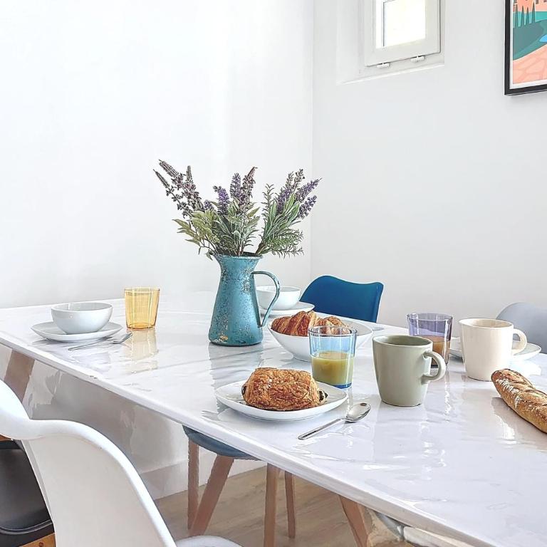 Joli 2 pièces calme & vue au coeur de Biot village - Appartement 1 Chambre avec Vue - 5