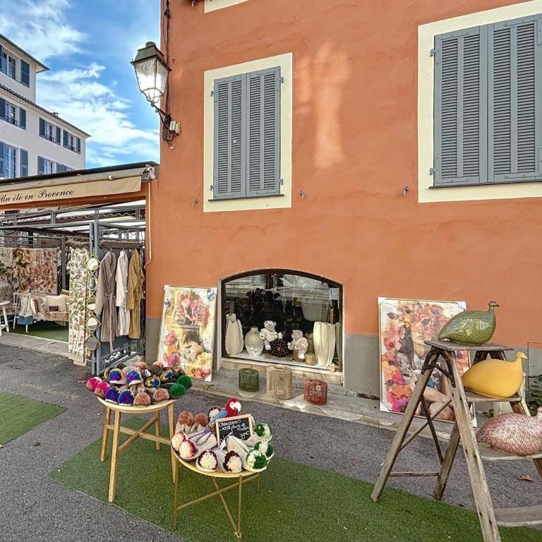 Joli 2 pièces calme & vue au coeur de Biot village - Appartement 1 Chambre avec Vue - 22