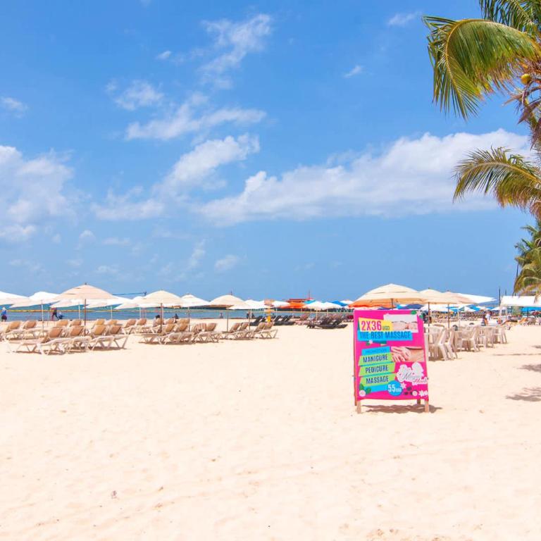 Beachfront 2BR Condo in Playa I Steps to 5th Ave! - 2BR Beachfront Oceanview Terrace - 4